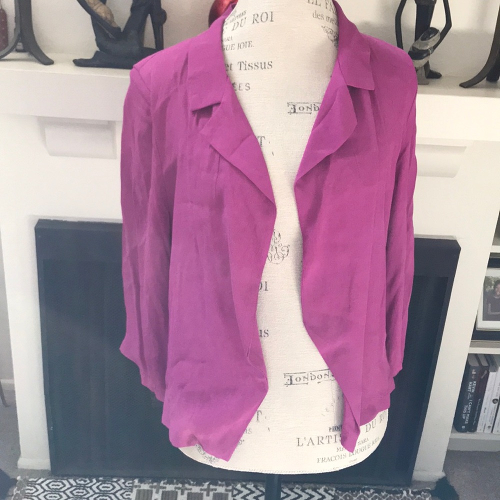 Fuchsia Blazer